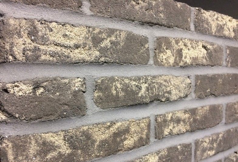 Облицовочный кирпич ручной формовки RT 515 DNF Blaugedampft Rokoko Handformziegel, VMz полнотелый, Randers Tegl