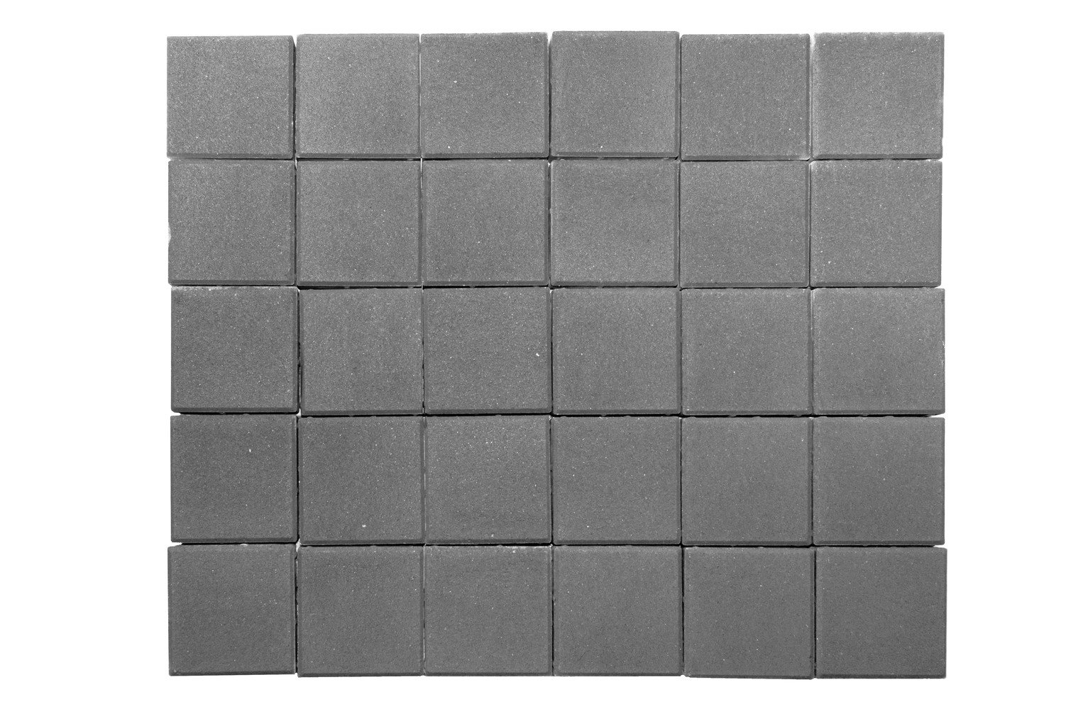 Тротуарная плитка BRAER II «Лувр» СЕРЫЙ